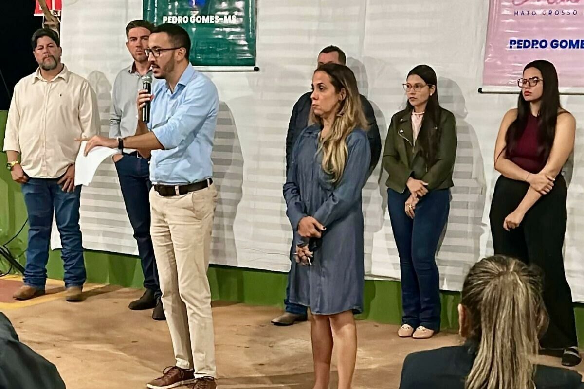 Imagem de compartilhamento para o artigo Com economia de R$ 5,5 milhões, prefeito Murilo apresenta balanço da gestão em Pedro Gomes da MS Todo dia
